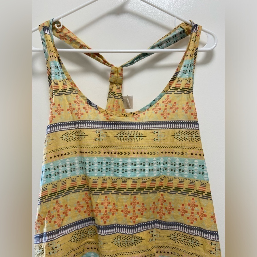 Mossimo colorful tank boho layer tank XXL